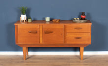 Load image into Gallery viewer, Retro Teak 1960s Short Jentique Mid Century Sideboard