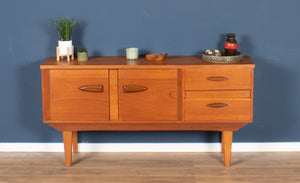 Retro Teak 1960s Short Jentique Mid Century Sideboard