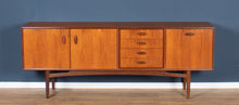 Load image into Gallery viewer, Retro Teak 1960s Long G Plan Scandi Mid Century Sideboard