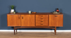 Retro Teak 1960s Long G Plan Scandi Mid Century Sideboard