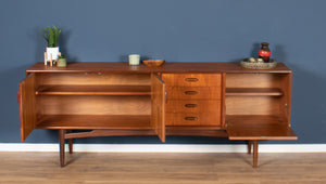 Retro Teak 1960s Long G Plan Scandi Mid Century Sideboard