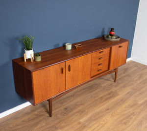 Retro Teak 1960s Long G Plan Scandi Mid Century Sideboard