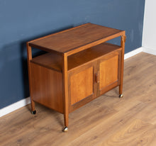 Load image into Gallery viewer, 1960s Retro Teak G Plan Fresco Drinks Trolley Bar By Victor Wilkins