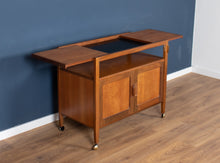 Load image into Gallery viewer, 1960s Retro Teak G Plan Fresco Drinks Trolley Bar By Victor Wilkins