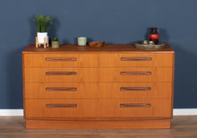 Load image into Gallery viewer, Retro Teak 1960s G Plan Fresco 8 Drawer Chest Of Drawers Sideboard