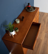 Load image into Gallery viewer, Retro Teak 1960s G Plan Fresco 8 Drawer Chest Of Drawers Sideboard