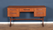 Load image into Gallery viewer, Retro Teak 1960s G Plan Fresco Desk By Viktor Wilkins