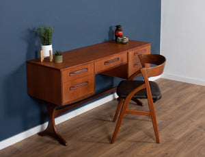 Retro Teak 1960s G Plan Fresco Desk By Viktor Wilkins