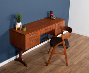 Retro Teak 1960s G Plan Fresco Desk By Viktor Wilkins