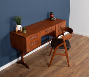 Retro Teak 1960s G Plan Fresco Desk By Viktor Wilkins