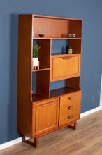 Load image into Gallery viewer, Retro Teak 1960s Stonehill Mid Century Wall Unit Room Divider Shelving Bookcase