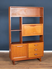 Load image into Gallery viewer, Retro Teak 1960s Stonehill Mid Century Wall Unit Room Divider Shelving Bookcase