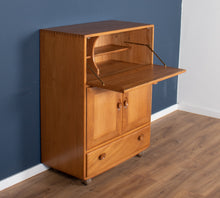 Load image into Gallery viewer, Blonde Ercol Model 469 Light Elm Windsor Bureau Desk