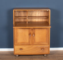 Load image into Gallery viewer, Blonde Ercol Model 469 Light Elm Windsor Bureau Desk