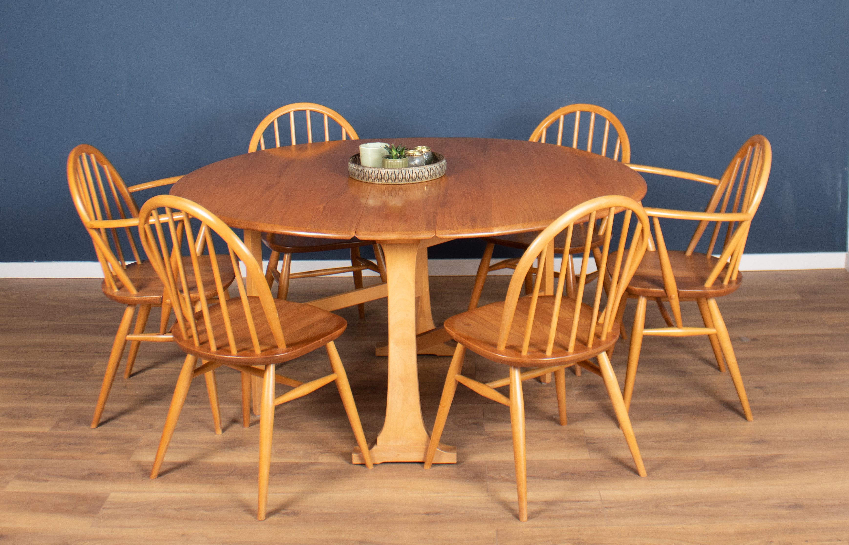 ercol half moon Table - テーブル