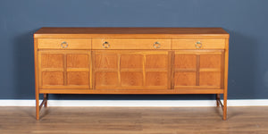 Retro Teak 1960s Nathan Squares Mid Century Sideboard