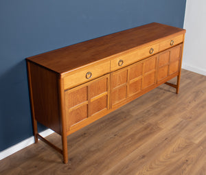 Retro Teak 1960s Nathan Squares Mid Century Sideboard