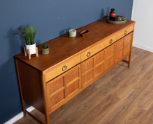 Load image into Gallery viewer, Retro Teak 1960s Nathan Squares Mid Century Sideboard