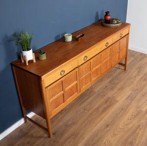 Retro Teak 1960s Nathan Squares Mid Century Sideboard