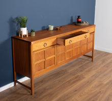 Load image into Gallery viewer, Retro Teak 1960s Nathan Squares Mid Century Sideboard