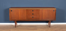 Load image into Gallery viewer, Retro Teak 1960s Long Elliots Of Newbury EON Mid Century Sideboard