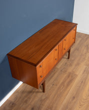 Load image into Gallery viewer, Retro Teak 1960s Homeworthy Chest Of Drawers TV Cabinet Sideboard