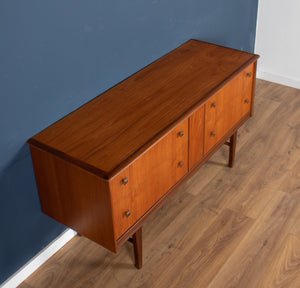 Retro Teak 1960s Homeworthy Chest Of Drawers TV Cabinet Sideboard