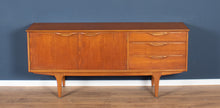 Load image into Gallery viewer, Retro Teak 1960s Short Jentique Classic Mid Century Sideboard