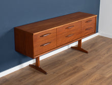 Load image into Gallery viewer, Retro Teak 1960s Austinsuite Mid Century 6 Drawer Chest Sideboard