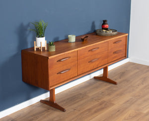 Retro Teak 1960s Austinsuite Mid Century 6 Drawer Chest Sideboard