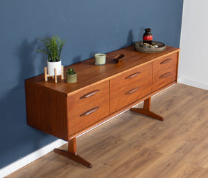 Retro Teak 1960s Austinsuite Mid Century 6 Drawer Chest Sideboard