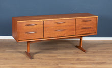 Load image into Gallery viewer, Retro Teak 1960s Austinsuite Mid Century 6 Drawer Chest Sideboard