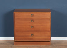 Load image into Gallery viewer, Retro Teak 1960s G Plan Form Five 5 Chest Of Drawers