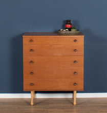 Load image into Gallery viewer, Retro Teak 1960s Avalon Mid Century Chest Of Drawers