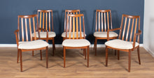 Load image into Gallery viewer, Retro Teak 1960s Mid Century Dining Table &amp; 6 Chairs By G Plan Victor Wilkins