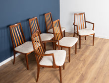 Load image into Gallery viewer, Retro Teak 1960s Mid Century Dining Table &amp; 6 Chairs By G Plan Victor Wilkins