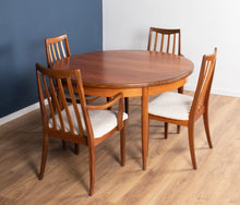 Load image into Gallery viewer, Retro Teak 1960s Mid Century Dining Table &amp; 6 Chairs By G Plan Victor Wilkins