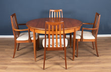 Load image into Gallery viewer, Retro Teak 1960s Mid Century Dining Table &amp; 6 Chairs By G Plan Victor Wilkins