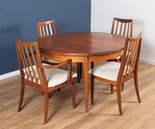 Load image into Gallery viewer, Retro Teak 1960s Mid Century Dining Table &amp; 6 Chairs By G Plan Victor Wilkins