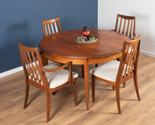 Load image into Gallery viewer, Retro Teak 1960s Mid Century Dining Table &amp; 6 Chairs By G Plan Victor Wilkins