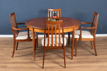 Load image into Gallery viewer, Retro Teak 1960s Mid Century Dining Table &amp; 6 Chairs By G Plan Victor Wilkins