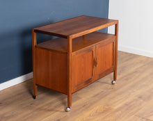 Load image into Gallery viewer, 1960s Retro Teak G Plan Fresco Drinks Trolley Bar By Victor Wilkins