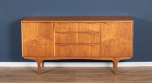 Load image into Gallery viewer, Retro Teak 1960s Mcintosh Style Sutcliffe S Form Sideboard