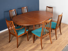 Load image into Gallery viewer, Retro Teak 1960s Mid Century Dining Table &amp; 6 Chairs By G Plan Victor Wilkins