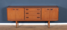 Load image into Gallery viewer, Retro Teak 1960s Mid Century Long Teak Sideboard