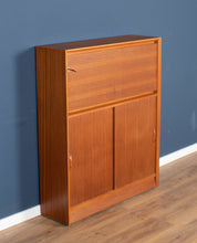 Load image into Gallery viewer, Retro Teak 1960s Desk Bureau Writing Desk By Herbert E Gibbs