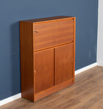 Load image into Gallery viewer, Retro Teak 1960s Desk Bureau Writing Desk By Herbert E Gibbs