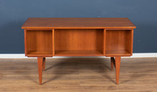 Load image into Gallery viewer, Retro Danish 1960s Mid Century Two Sided Desk With Bookcase