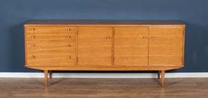 Retro Satinwood 1960s Alfred Cox Mid Century Sideboard