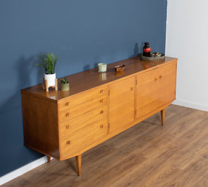 Retro Satinwood 1960s Alfred Cox Mid Century Sideboard